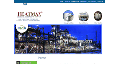 Desktop Screenshot of heatmaxindia.com